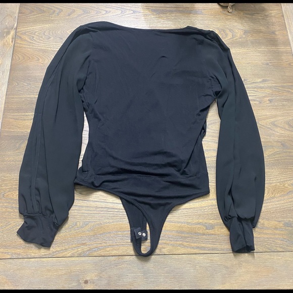 Arden B Black Bodysuit - Picture 2 of 3